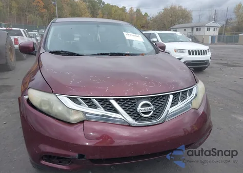2012 Nissan Murano S from USA, damaged, VIN JN8AZ1MW5CW223767